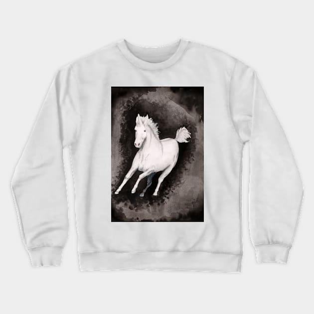 Unicorn no. 1 Crewneck Sweatshirt by lindaursin